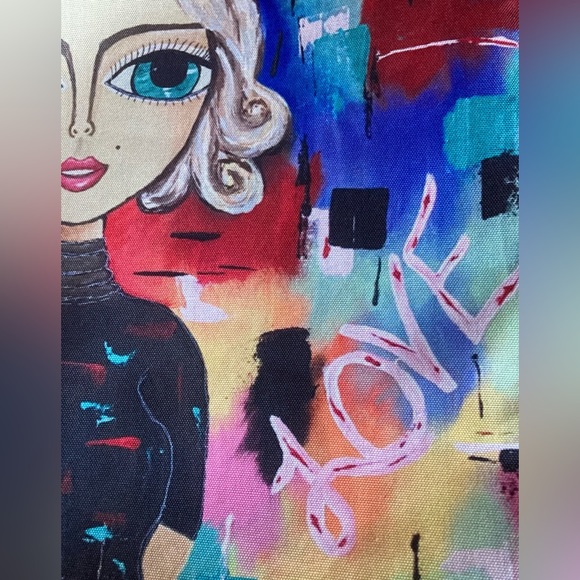 Marilyn Monroe Canvas Tote Bag - Picture 8 of 10